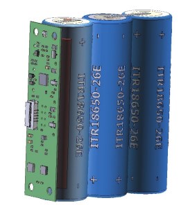 3s1p ITR 18650-26E Микросхемы заряда и мониторинга батарей #1